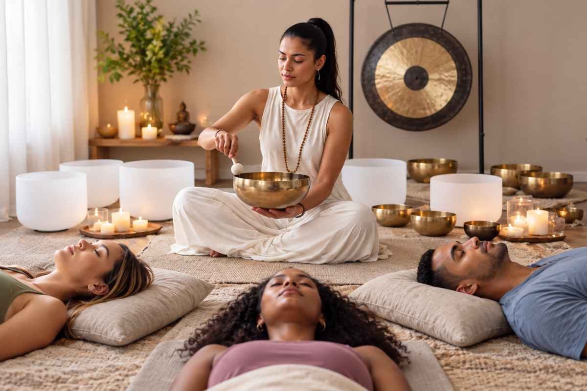 Group Sound Healing Retreat in Rishikesh