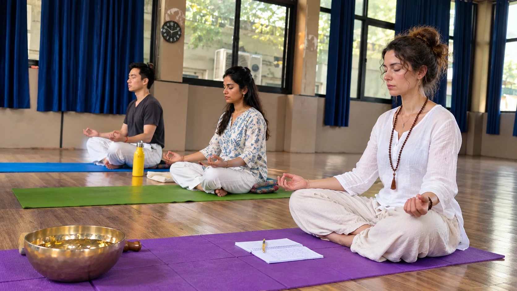 Nada Yoga foundations class in Rishikesh