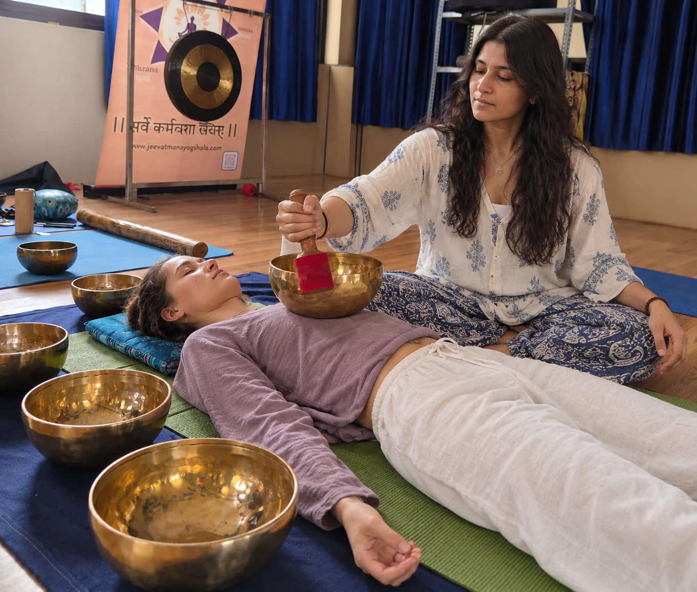 Designing a one-to-one sound therapy session
