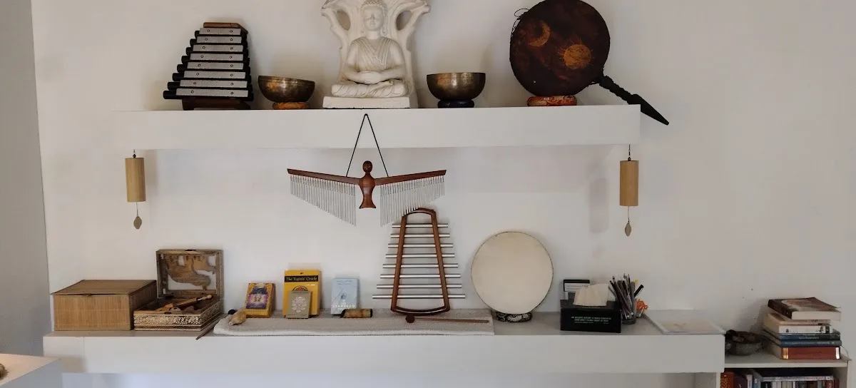 Sacred acoustic instruments and Koshi wind chimes at Umang Yoga & Sound Healing Centre